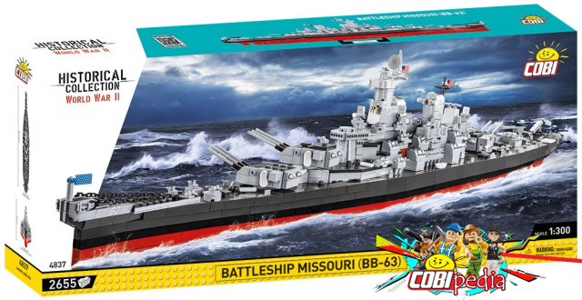 Cobi 4837 Battleship Missouri (BB-63)
